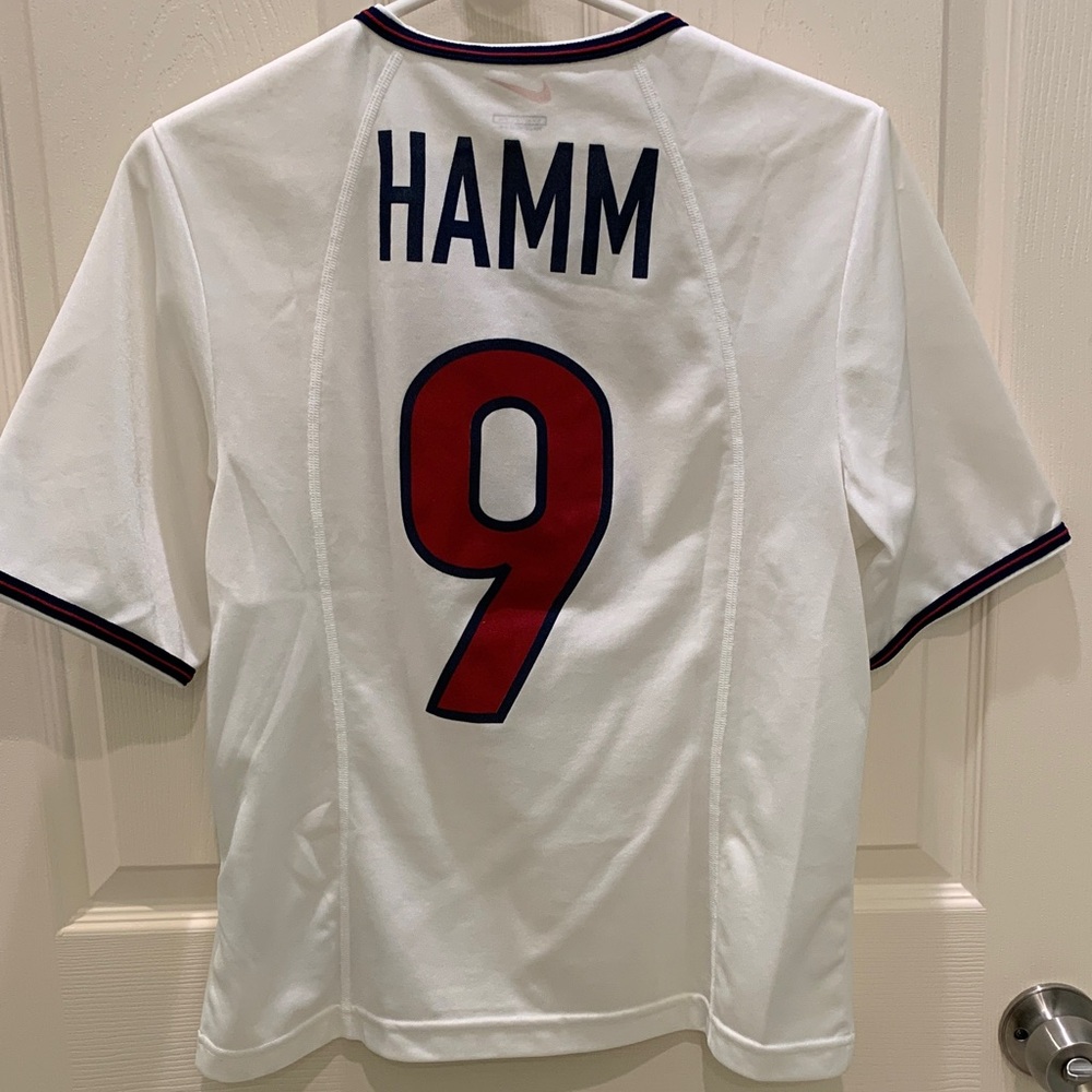 Mia Hamm #9 White Jersey